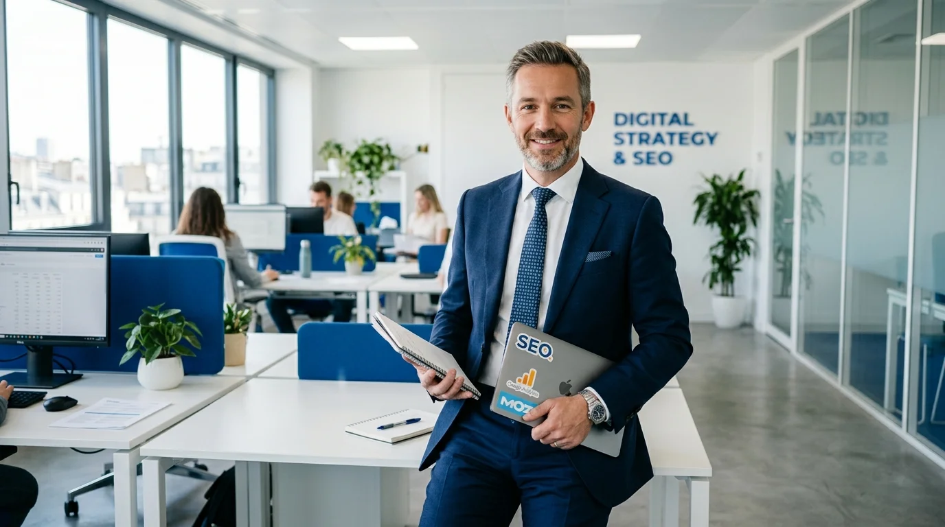 Portrait de Thomas Kieffer, consultant SEO senior chez MulMulSeo à Mulhouse